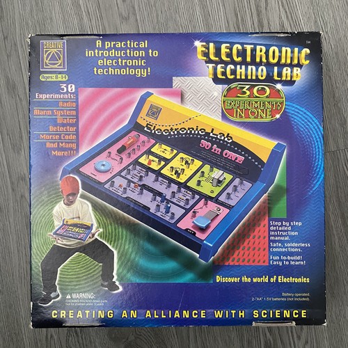 Creative electronic techno lab - techno,