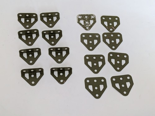 Meccano trunnions flat - 16, x