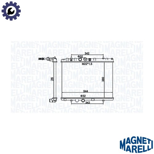 Radiator engine cooling - engine,