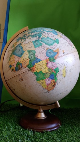 Vintage illuminated world - vintage,