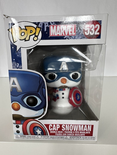 Funko pop marvel cap snowman - funko, pop!