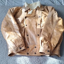 Airman Style Sheepskin Flying Jacket Size XL