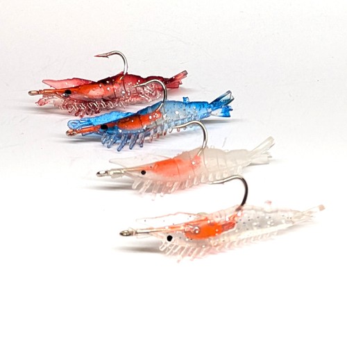 Shrimp fishing lures - 4, pack