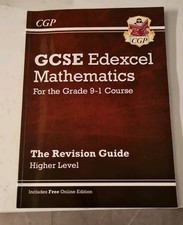Gcse Edexcel Maths Grade 9-1 Revision Guide Higher Level By CGP