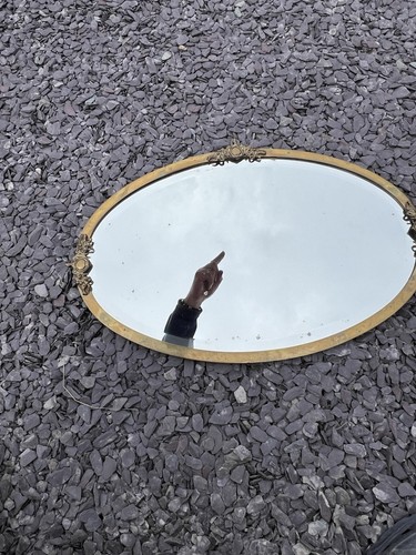 Antique victorian wall mirror - wall,