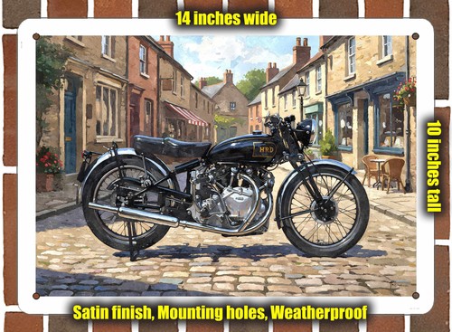 Metal sign 1947 vincent - -,