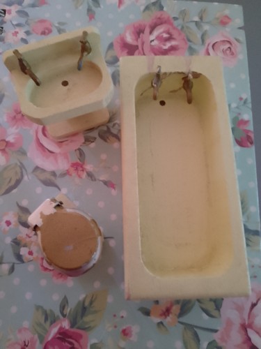 Dolls house furniture vintage - house,