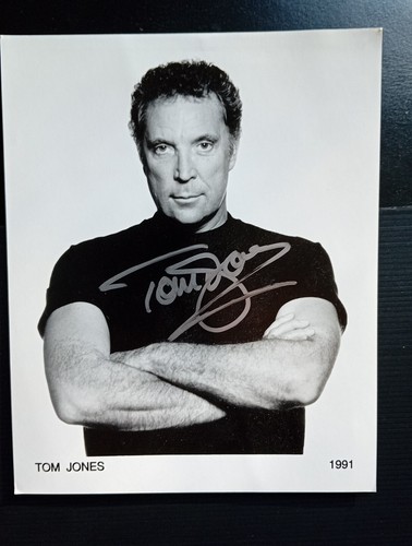 Sir tom jones - jones, signed