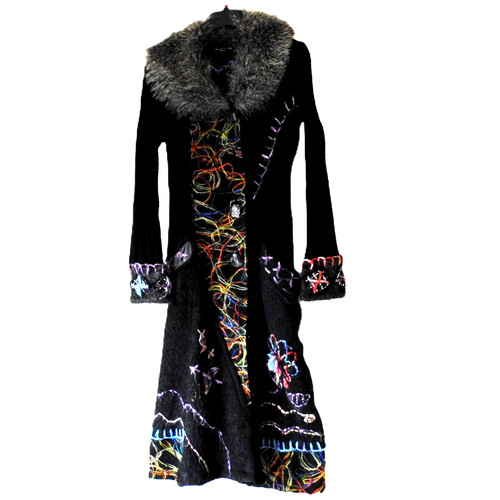 Mohair wool blend - blend, long