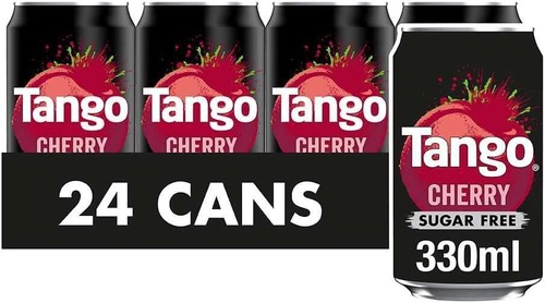 Tango sugar free - sugar, cans