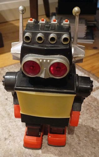 Vintage walking robot - vintage,