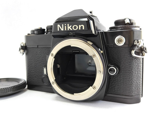 Nikon black slr 35mm film - slr,