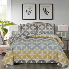 3 Piece Quilted Patchwork