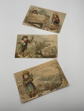 Victorian Trade Card The New Davis Sewing Machine Victoria Girl W/ Flowers 1890