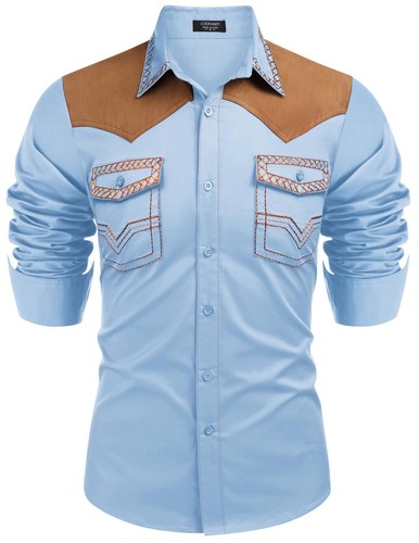 Men retro western - men's,