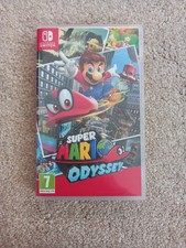 Super Mario Odyssey Nintendo Switch Game Boxed, And Cartridge