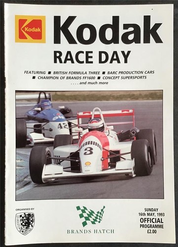 Brands hatch may - hatch, kodak