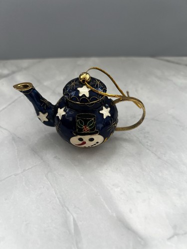 Snowman teapot christmas tree - snowman,