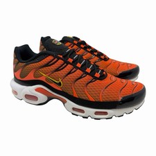 Nike Air Max Plus Shoes Safety Orange/University Gold DM0032-800 Men’s Size 9