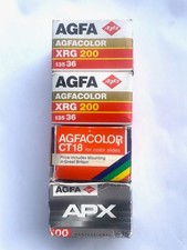 4x AGFA Expired 35mm Film