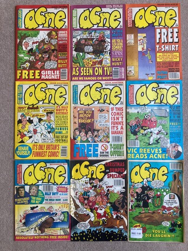 Acne comic magazines - acne,