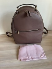 Radley Witham Road Colour Block Leather Backpack In Brown New