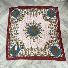 Vintage Yves Saint Laurent Silk Scarf YSL  Logo 35” X 35”