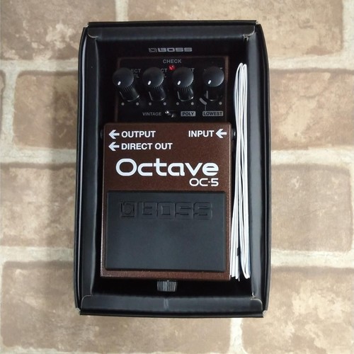 Boss octave used - oc-5,