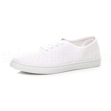 Mens canvas trainers plimsoles
