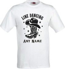 Personalised line dancing hat - line,