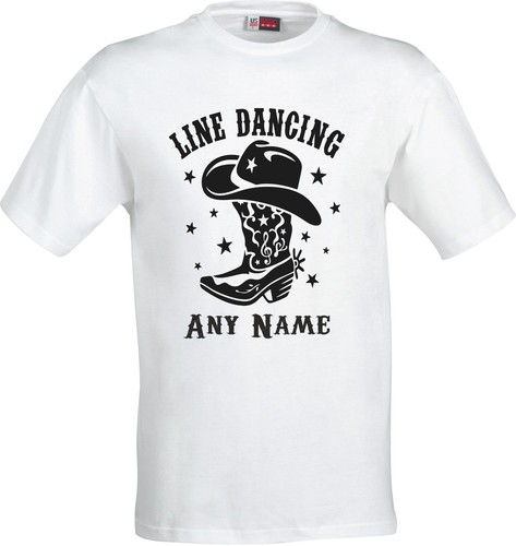 Personalised line dancing hat - personalised,