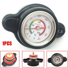 High Pressure Radiator Cap w/ Temp Gauge For Honda CRF450R Yamaha WR450F 2003-15