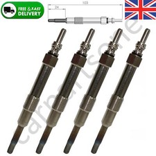 4X Glow Plugs For Vauxhall