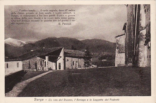 Barga one side of the - one,