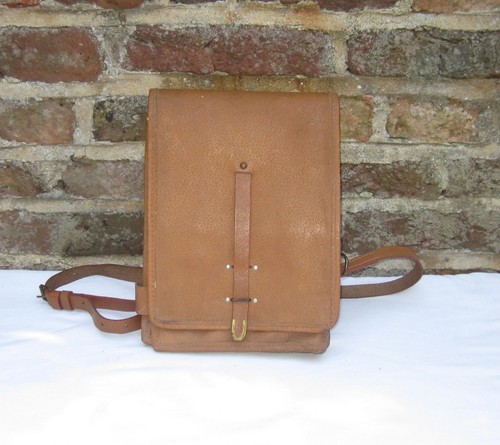 Vintage military leather map - vintage,