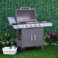 Outsunny Gas BBQ Grill 4 + 1