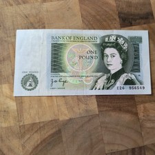 One Pound £1 Bank Of England