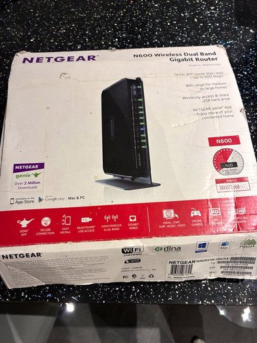 Netgear n600 dual - netgear, gigabit