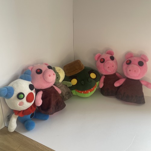 Piggy plush soft toys bundle - ,