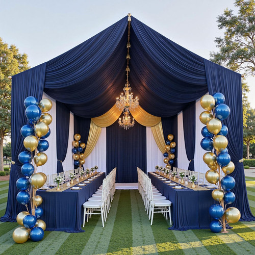 10ftx40ft navy blue ceiling - 10ftx40ft,