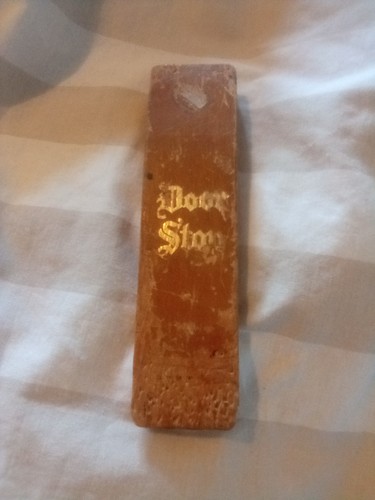 Vintage wooden door - door, stop