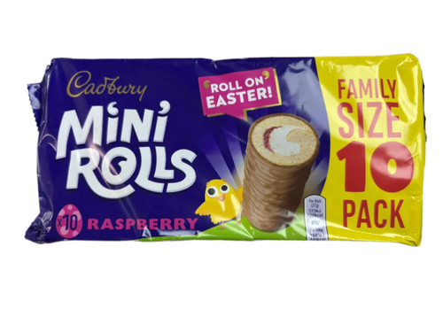 Cadbury mini rolls raspberry - cadbury,