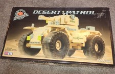 Mega Bloks Pro Builder Collector Series-9761 Desert Patrol 660PCS(vintage set)