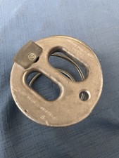 Aluminium climbing descender - aluminium,