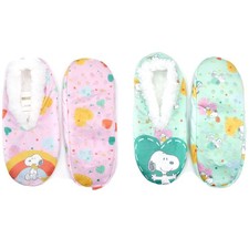 A2Z Ladies Officially Licensed Peanuts Snoopy Slipperette Socks Sizes UK 4-8