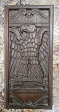 Antique Carved Wooden Eagle