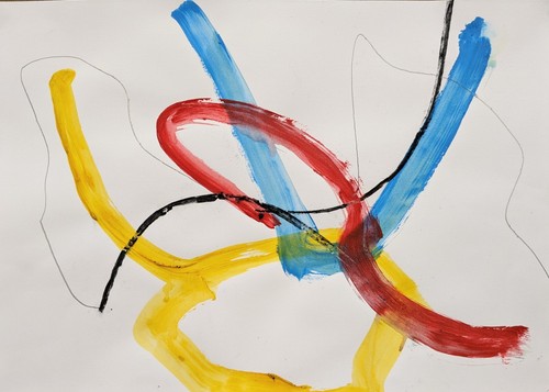Abstract painting 387 - painting,