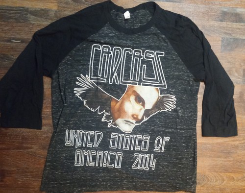 Carcass shirt large bolt - t,
