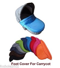 Universal Foot Cover For Carrycot With Snaps Poppers Replacement New 41x44cm