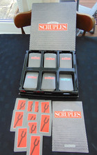 Vintage SCRUPLES MB Games 1986 Dilemma Card Game - Complete